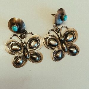 Native butterfly earrings